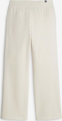 Regular Pantalon de sport 'ESS+' PUMA en blanc