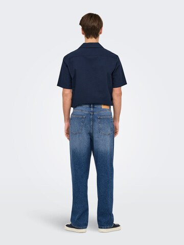 Only & Sons Loose fit Jeans 'ONSFADE' in Blue
