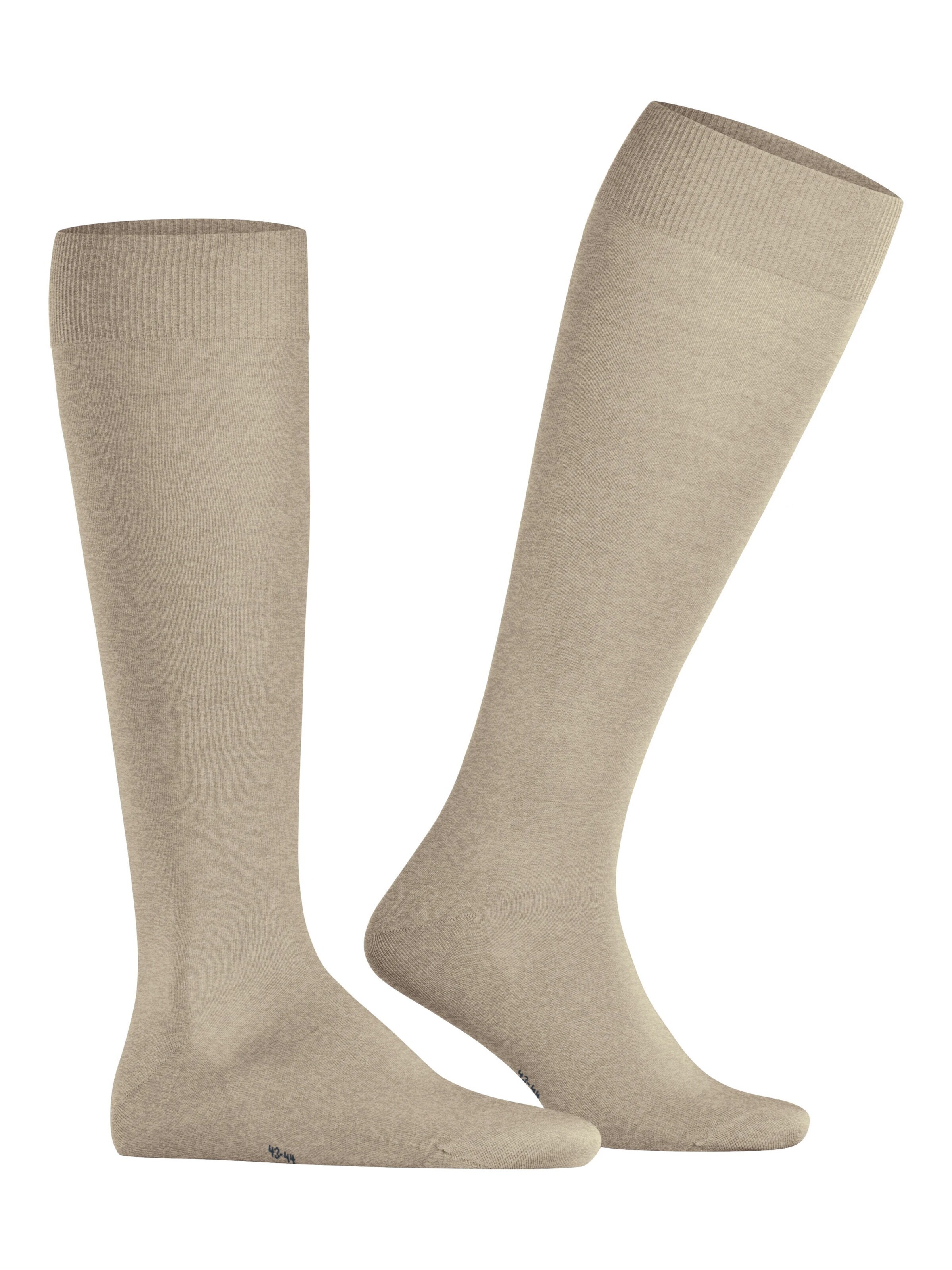 FALKE Kniestrümpfe 'ClimaWool'‌‌‌‌‌ in Beige