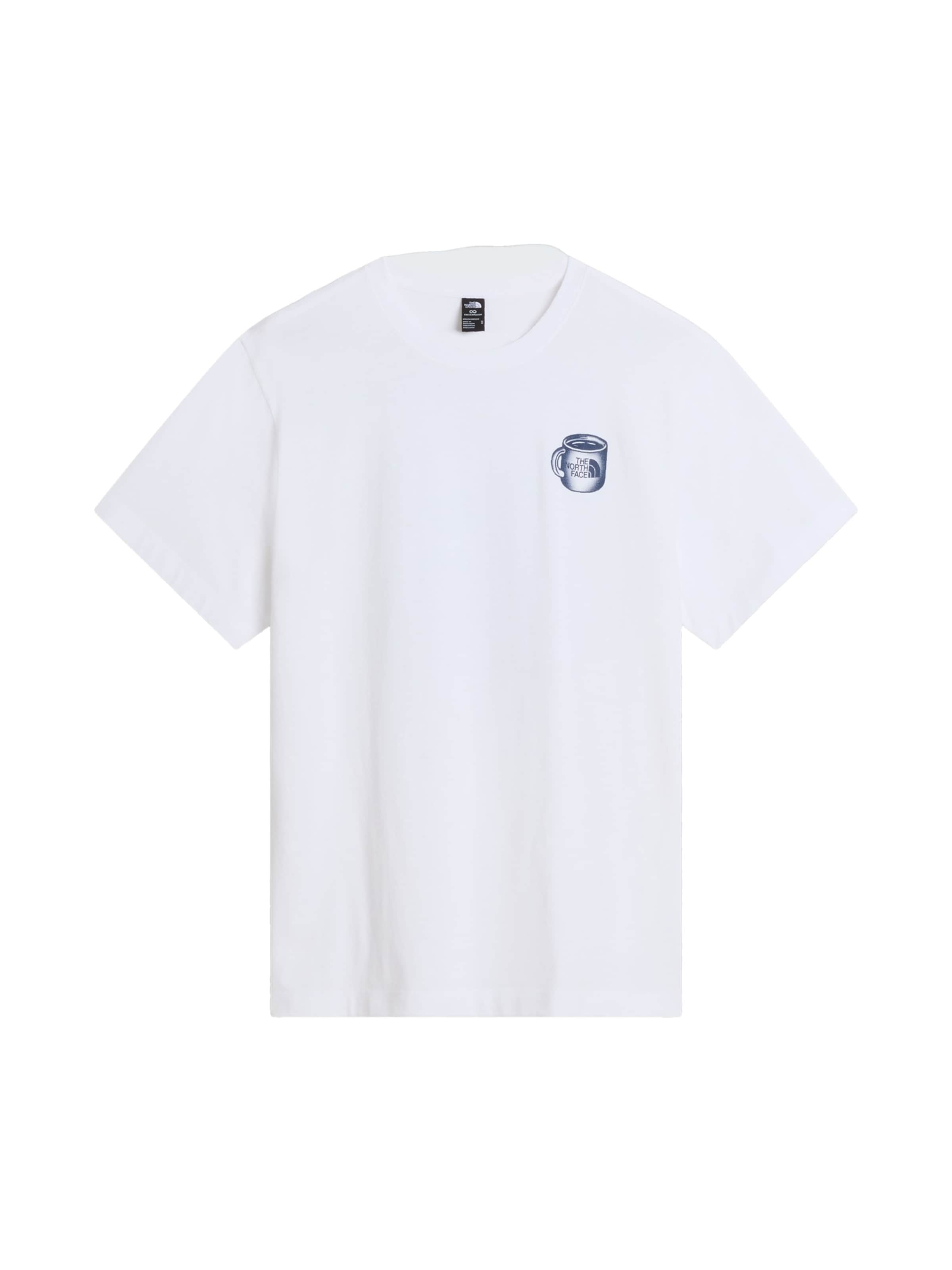 THE NORTH FACE - Camisa 'Basecamp Barista' em branco: frente