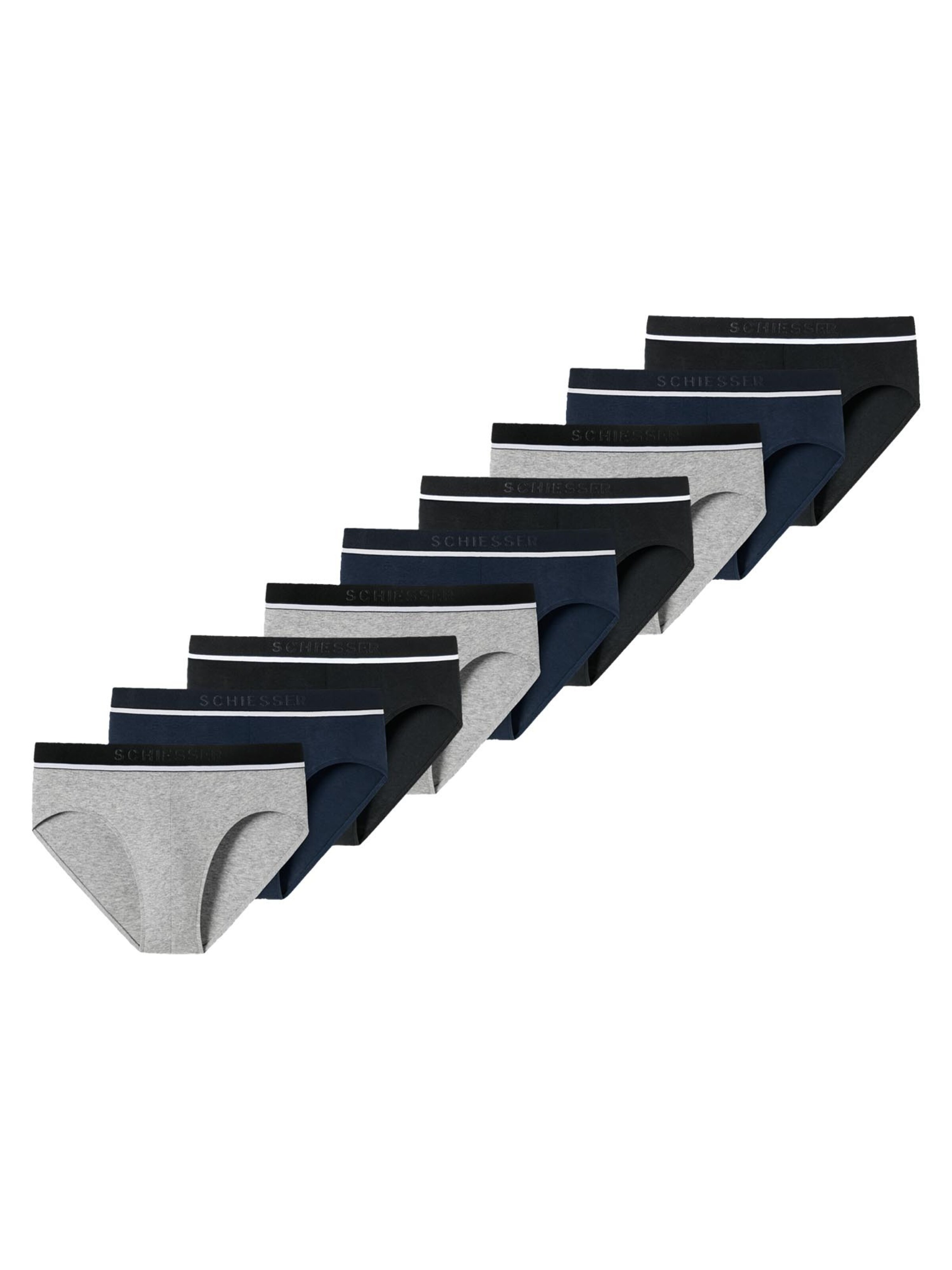 SCHIESSER Slip '95/5 Organic Cotton' in Grey, Item view