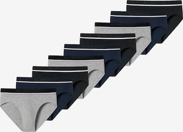 SCHIESSER Slip '95/5 Organic Cotton' in Grey: front