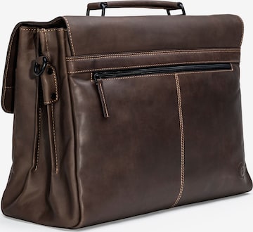 Farmhood Document Bag in Brown