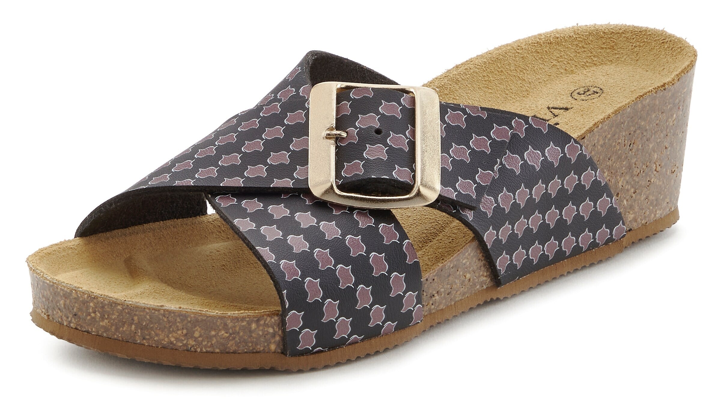 VIVANCE Mules in Brown / Black, Item view