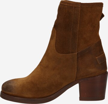 SHABBIES AMSTERDAM Ankle Boots in Brown