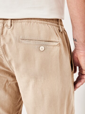 PADDOCKS Regular Pants 'Bermuda' in Beige