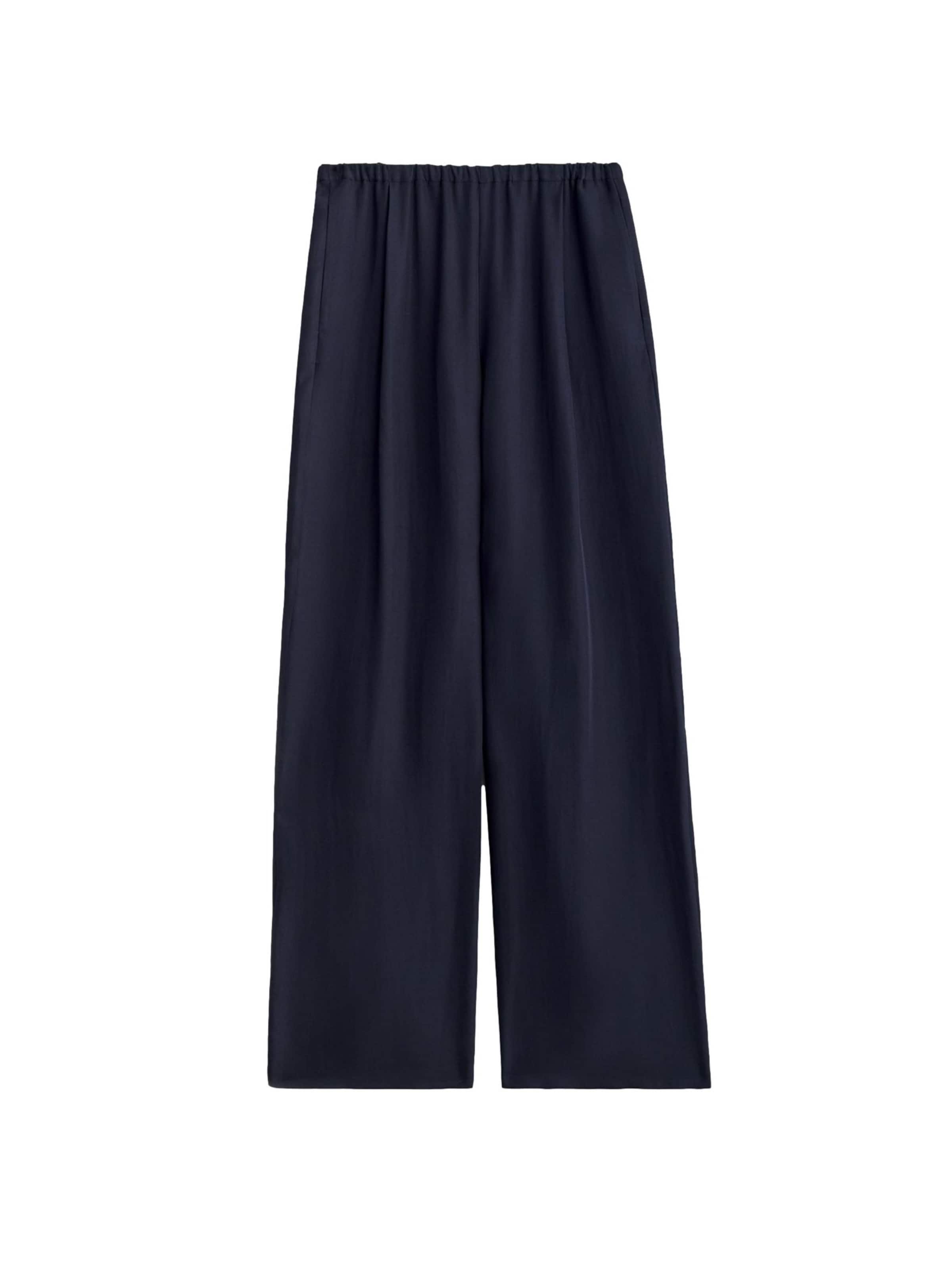 Bhoem Pantalon en 34 en bleu marine, Vue avec produit