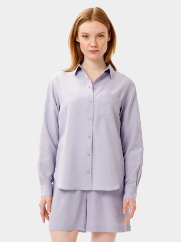 Les Lunes Blouse in Lila: voorkant