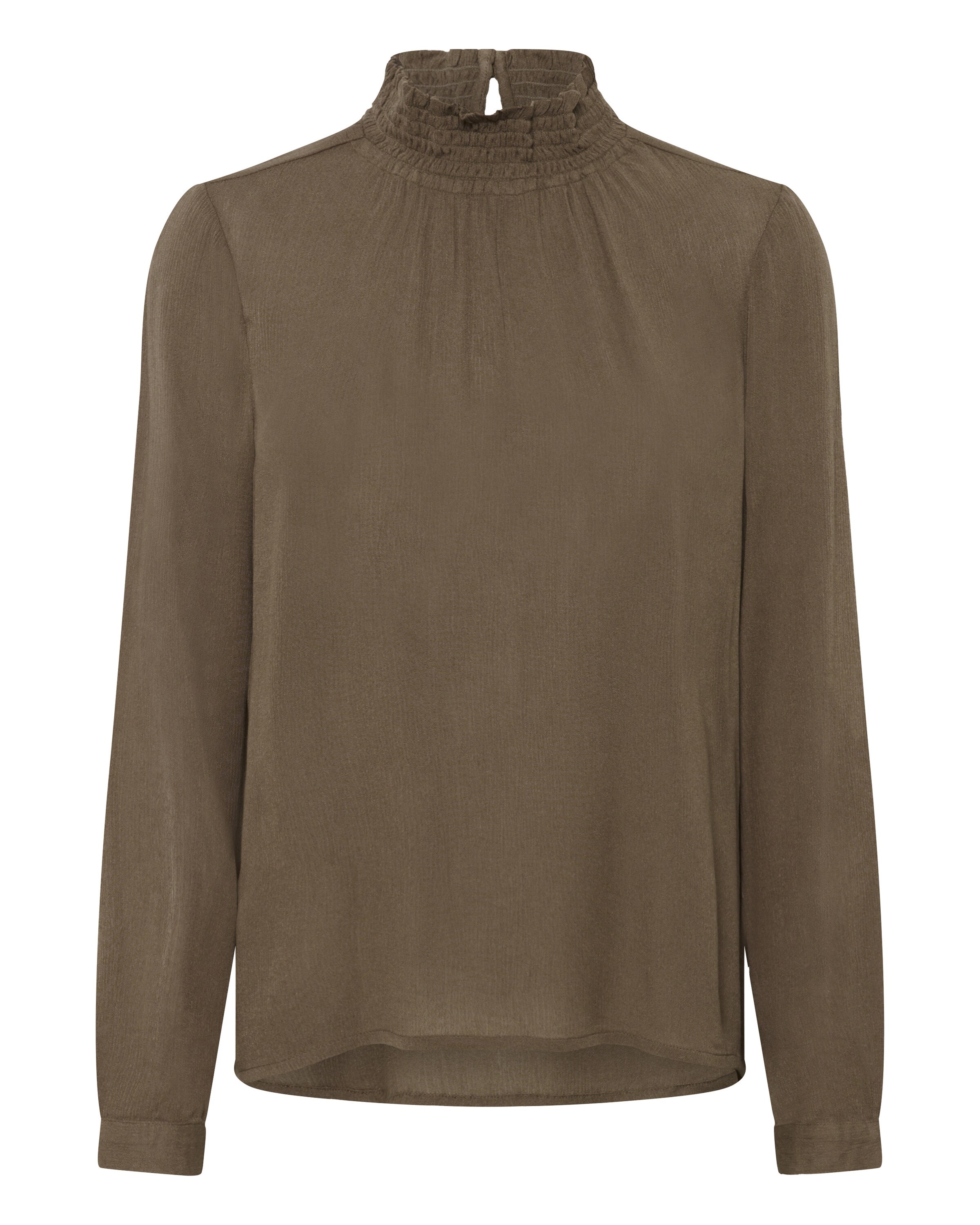 Kaffe Bluzka 'Trine' w kolorze brązowy: przód