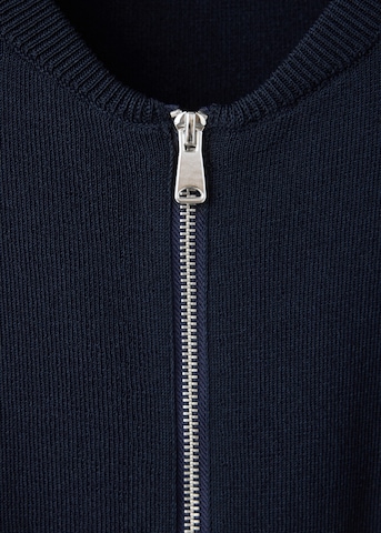 MANGO Strickjacke 'MONTE' in Blau