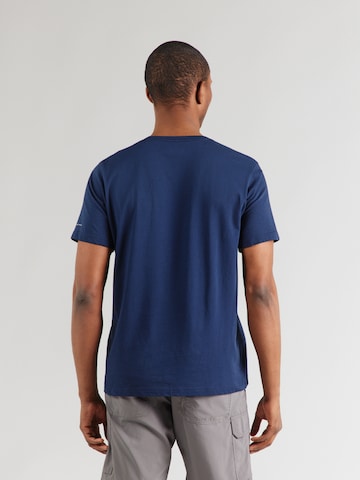 Tricou funcțional 'Thistletown Hills™' de la COLUMBIA pe albastru
