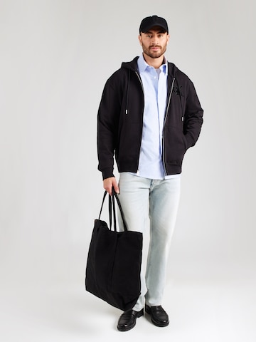 Calvin Klein Jeans Sweatvest in Zwart