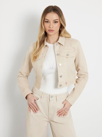 GUESS Jacke 'Olivia' in Beige: Vorderseite