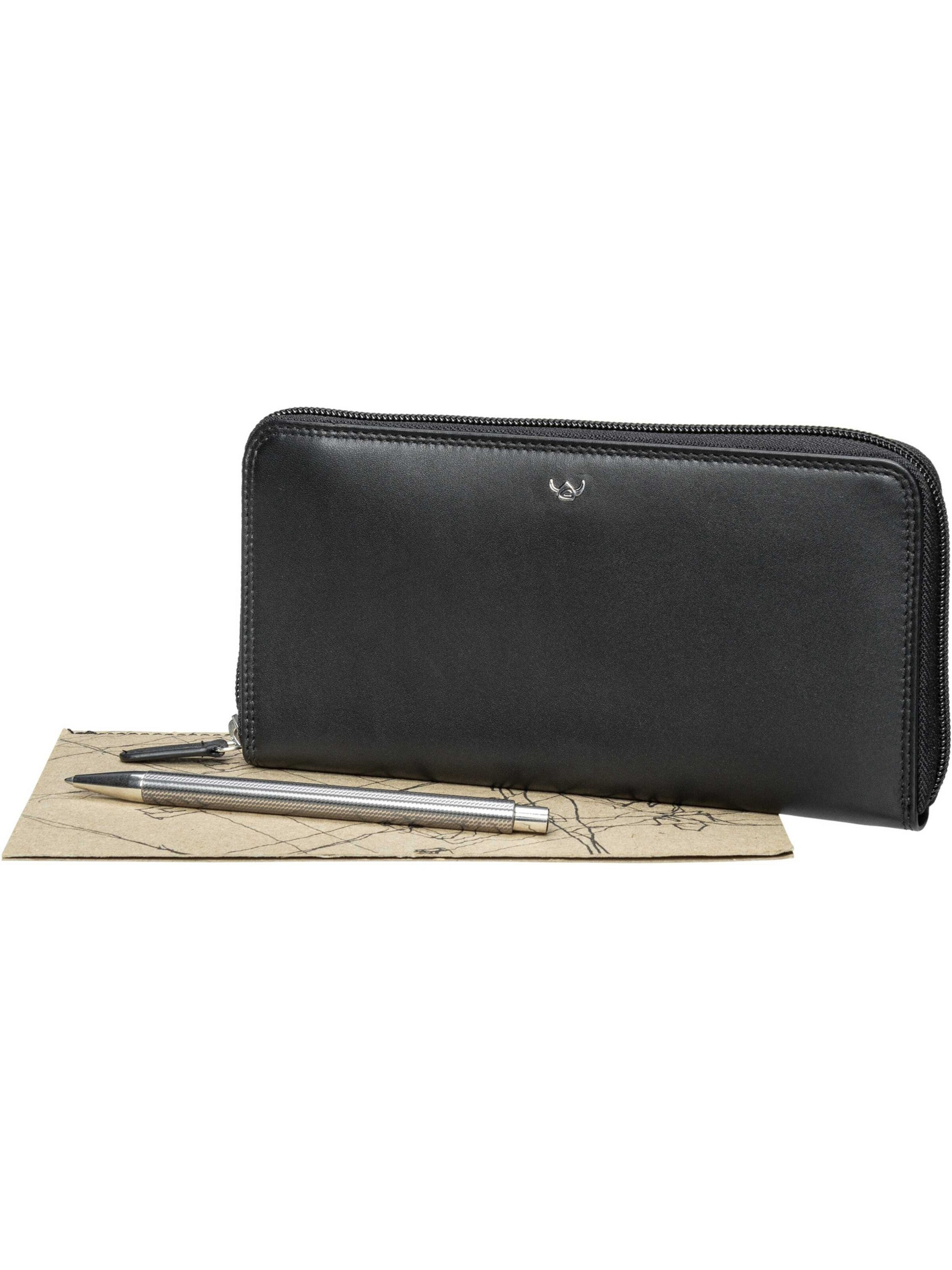 GOLDEN HEAD Wallet 'Polo' in Black