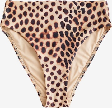 Next Bikinihousut värissä ruskea: etupuoli