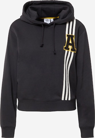 ADIDAS ORIGINALS Sweatshirt 'Small Logo' in Zwart: voorkant