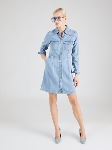 LEVI'S ® Blusenkleid 'Otto Western Dress' in Blau