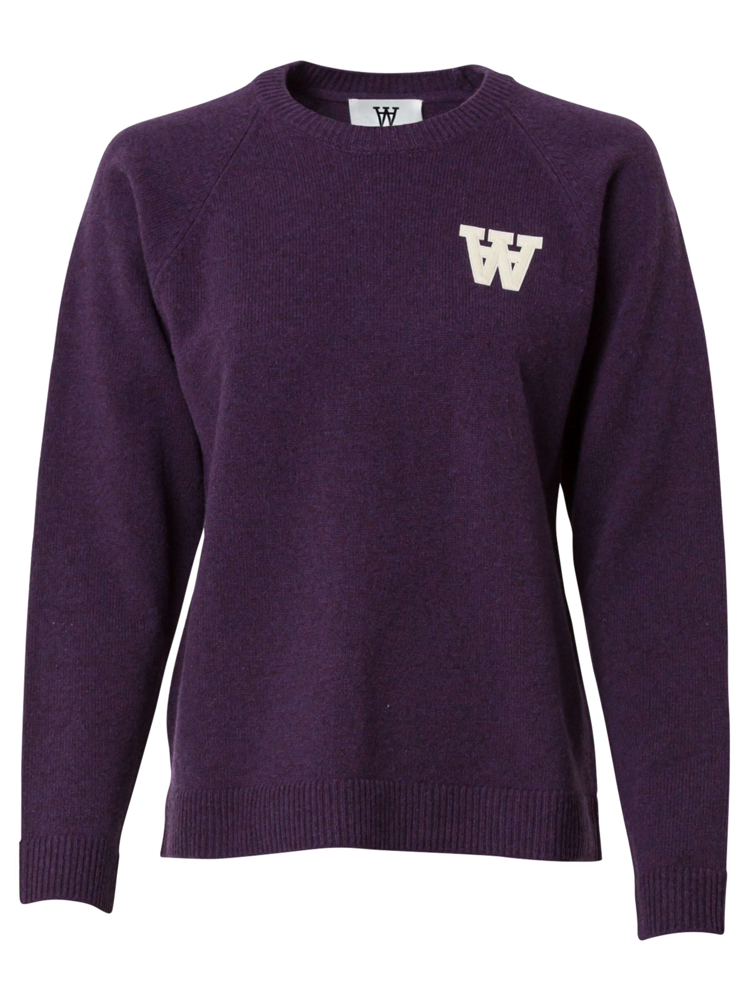WOOD WOOD Pullover 'Asta' in Lila: Vorderseite