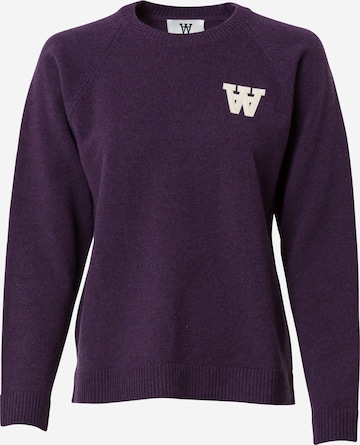 WOOD WOOD Sweater 'Asta' in Purple: front