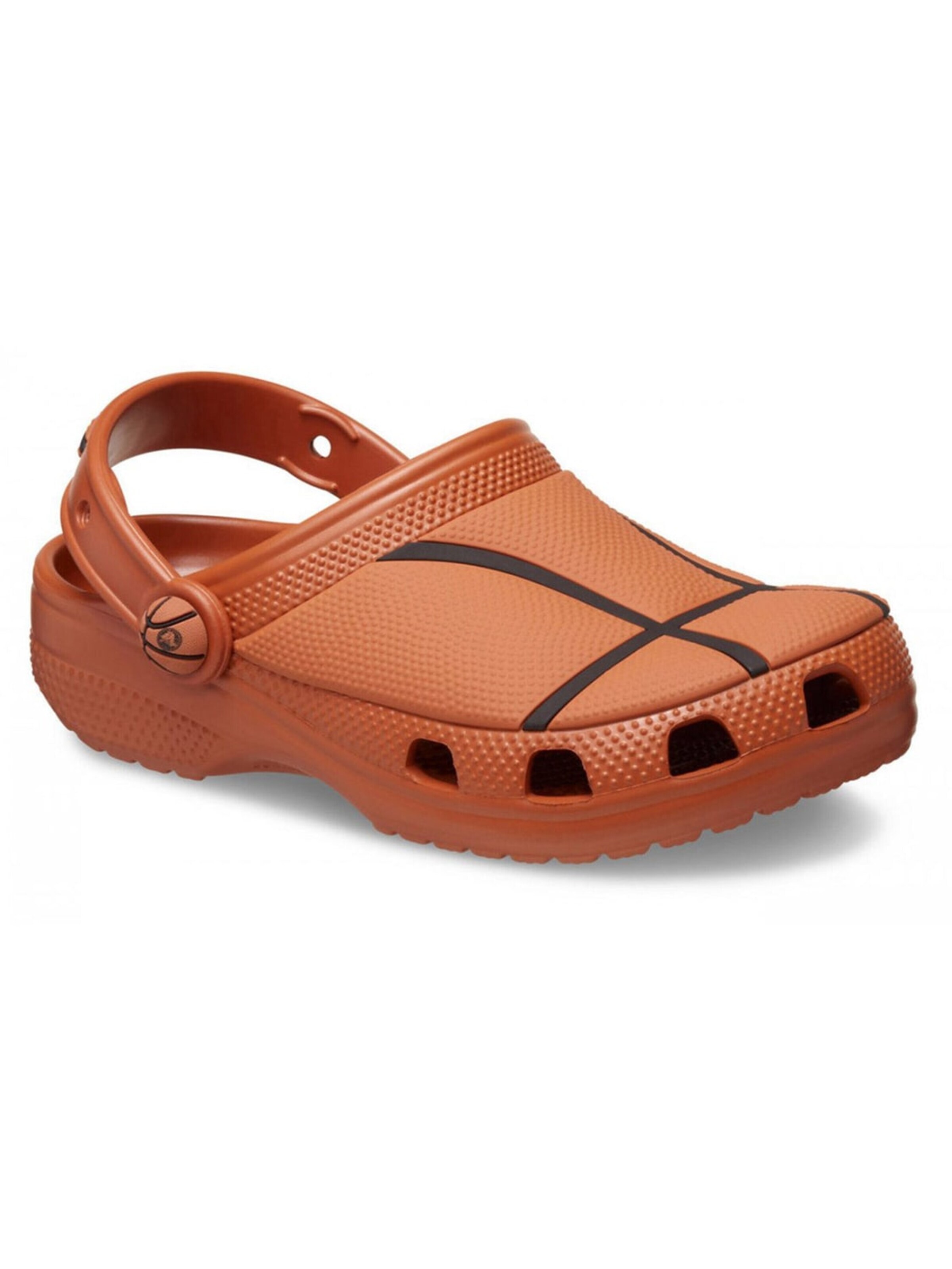 Crocs Sandały 'CLASSIC BASKETBALL CLOG K BROWN' w kolorze brązowy