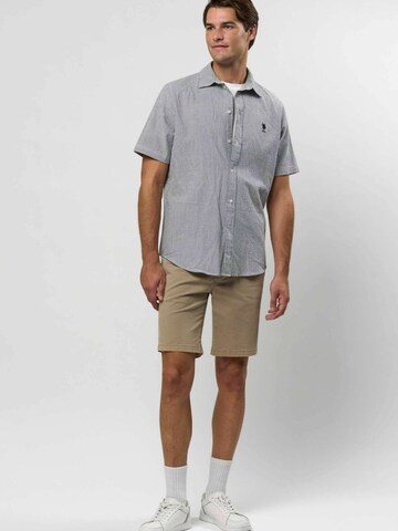 U.S. POLO ASSN. Pohodlné nošení Košile ' Charli Shirt ' – modrá