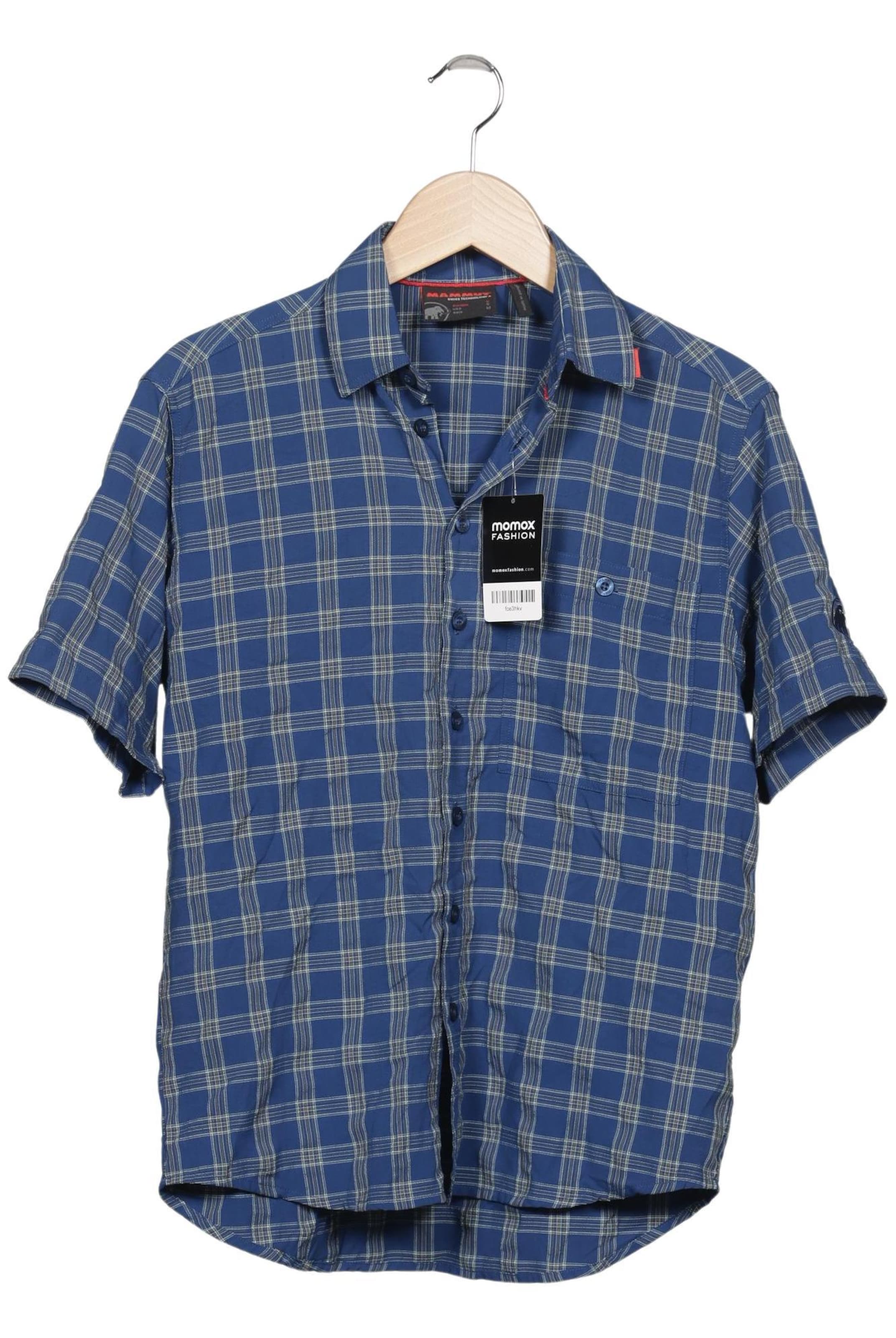 MAMMUT Hemd 6XL in Blau: Vorderseite