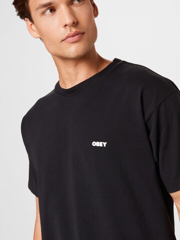 Obey T-Shirt in Schwarz