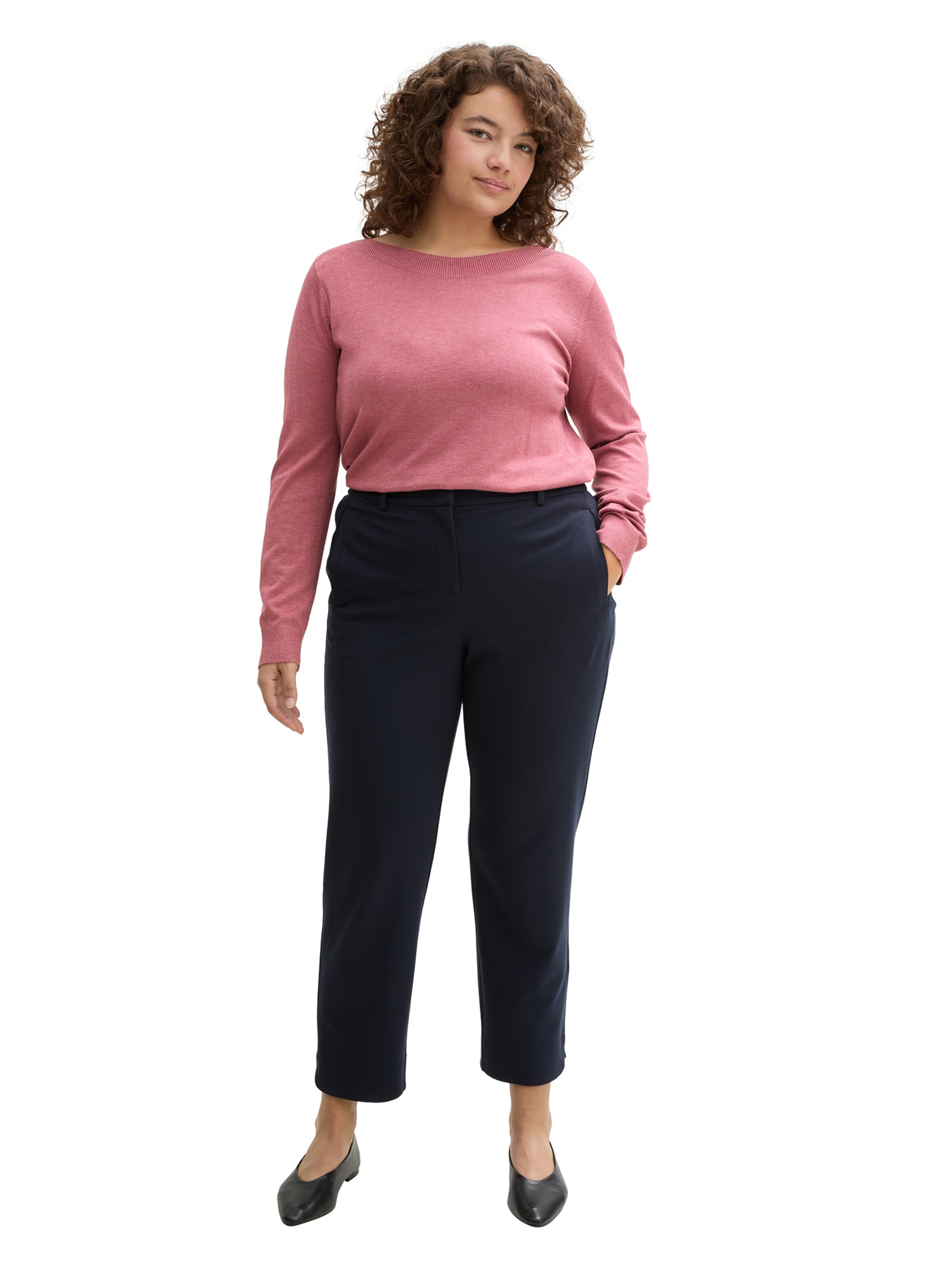 Tom Tailor Women + Sveter - Ružová