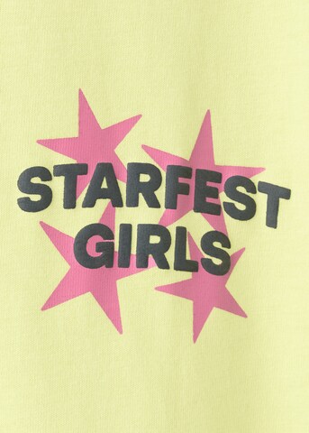 MANGO KIDS Shirt 'STARFEST' in Yellow