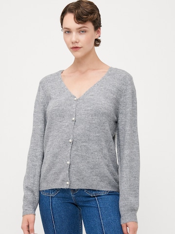 Only Tall Kampsun 'ONLADELE', värv hall: eest vaates