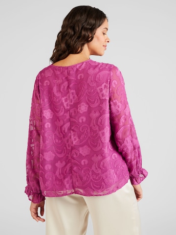 EVOKED Bluzka 'KIRLY' w kolorze fioletowy