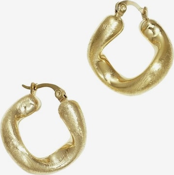 Boucles d'oreilles 'EVIE' Cala Rose en or : devant