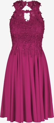 Robe de cocktail APART en rose : devant