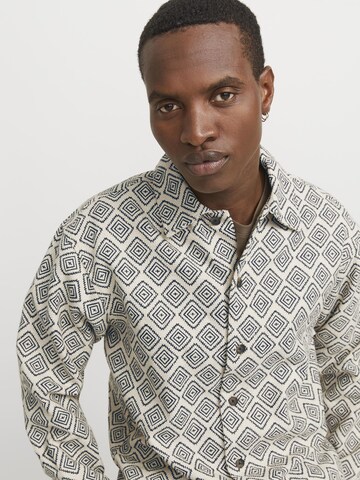 JACK & JONES Comfort Fit Skjorte i hvid
