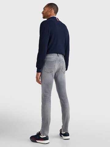 TOMMY HILFIGER Slimfit Jeans in Grau