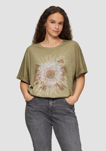 QS Shirt in Green: front