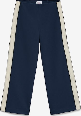 Vero Moda Girl Wide Leg Housut 'VMBERLIN' värissä sininen: etupuoli