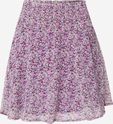 Jupe 'Julia' co'couture en violet : devant