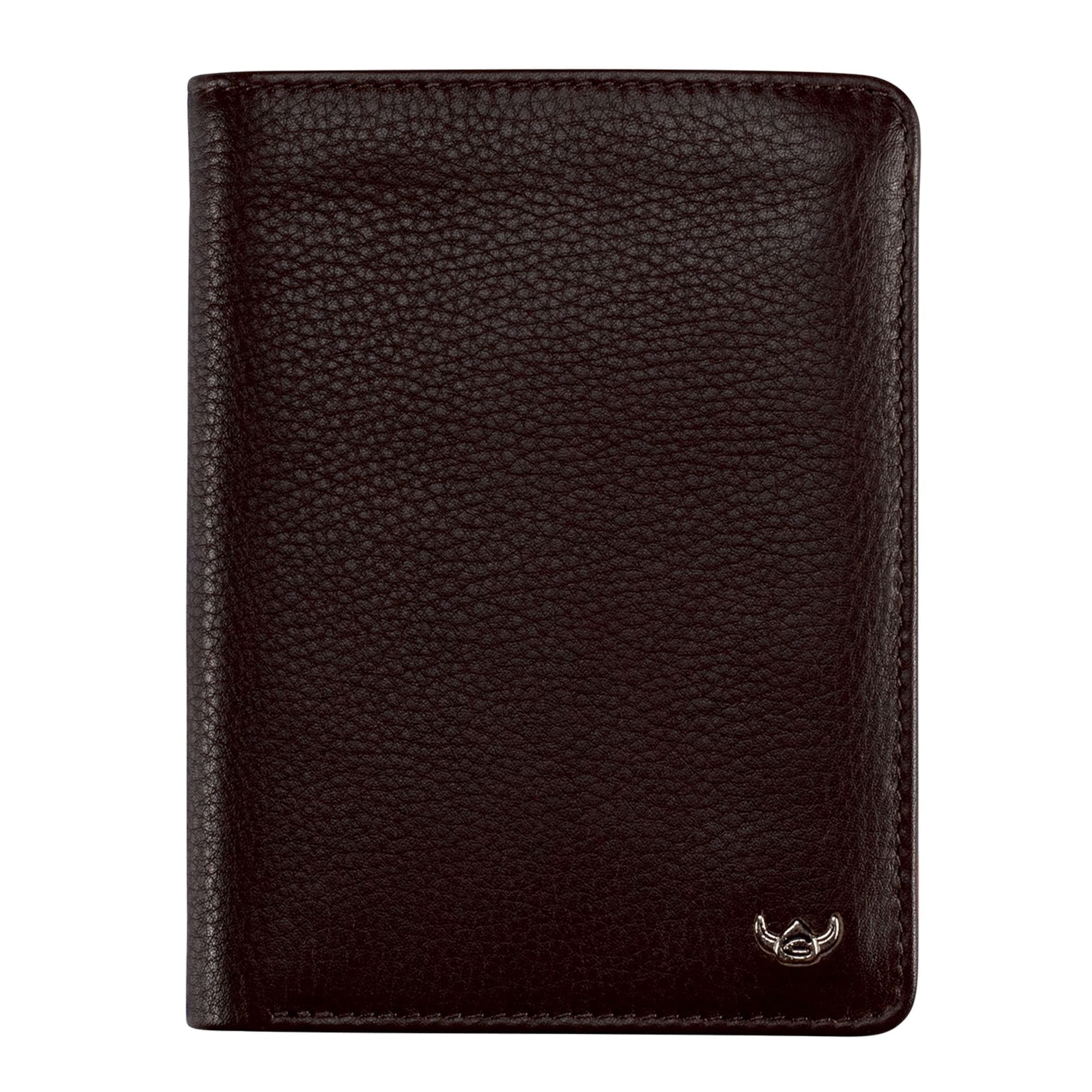 Portamonete 'Capri' di GOLDEN HEAD in marrone: frontale