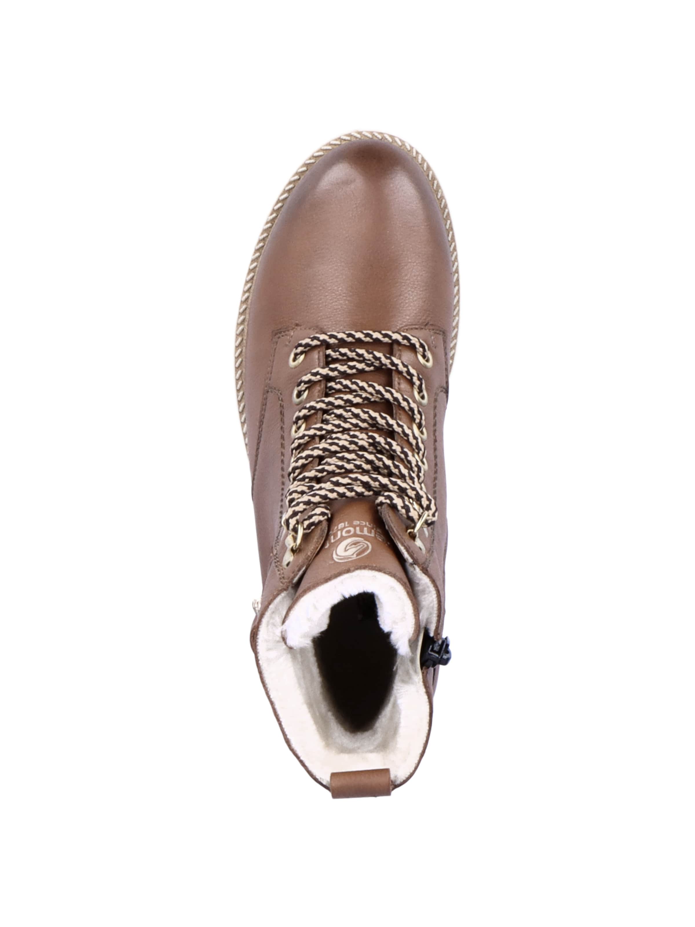 Bottines à lacets REMONTE en marron