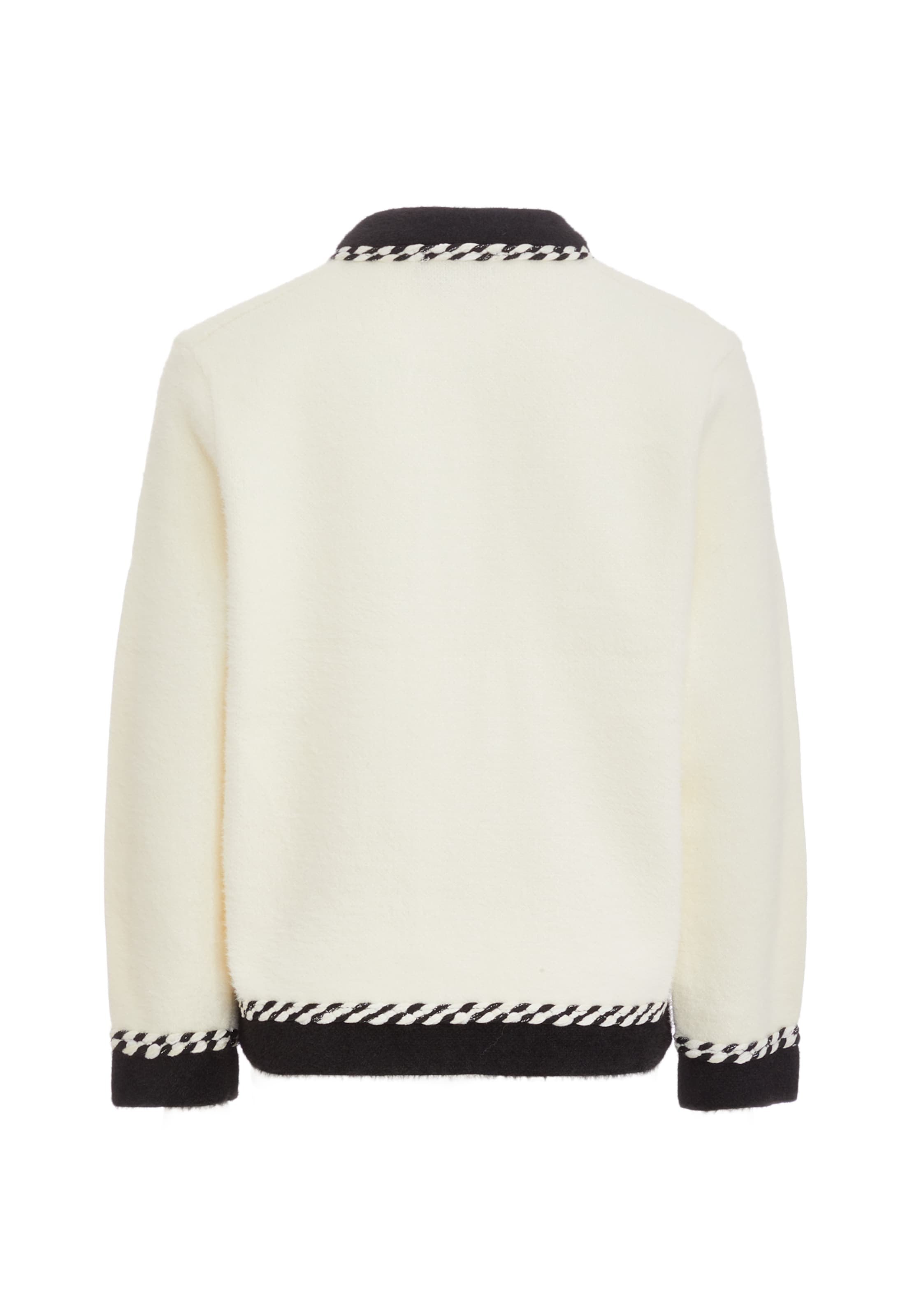 CARNEA Strickjacke in Weiß