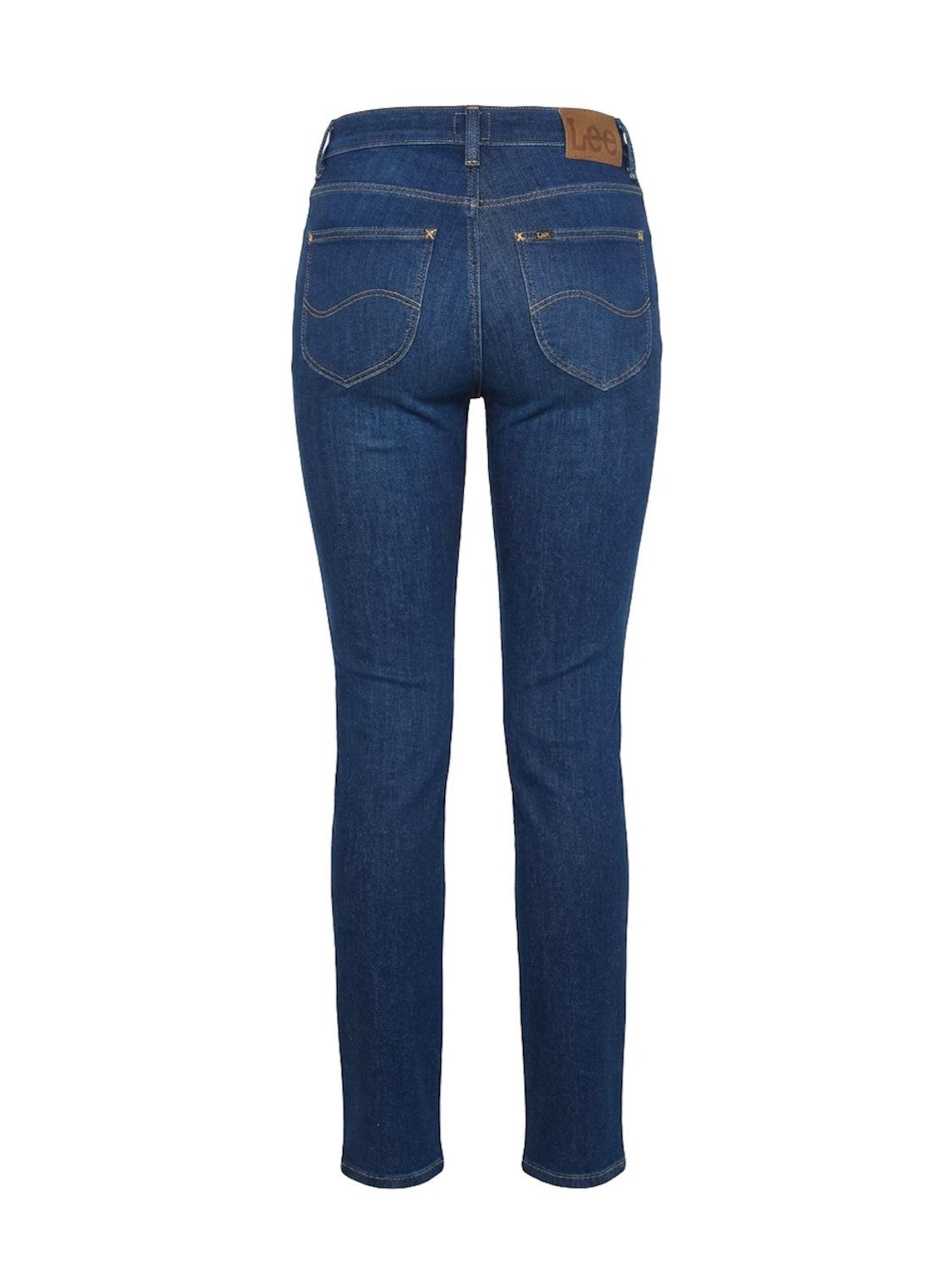 Coupe slim Jean 'ELLY' Lee en bleu