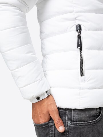 Veste mi-saison 'Fuji' Superdry en blanc