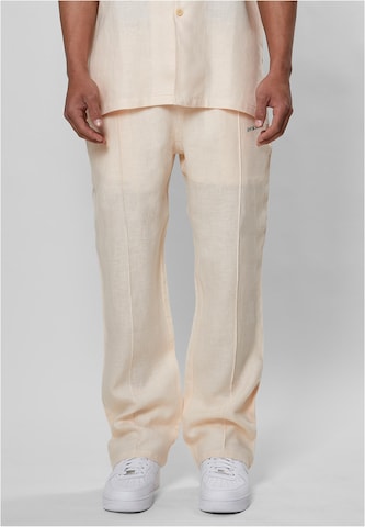 Loosefit Pantaloni 'Mykonos' di 9N1M SENSE in beige: frontale