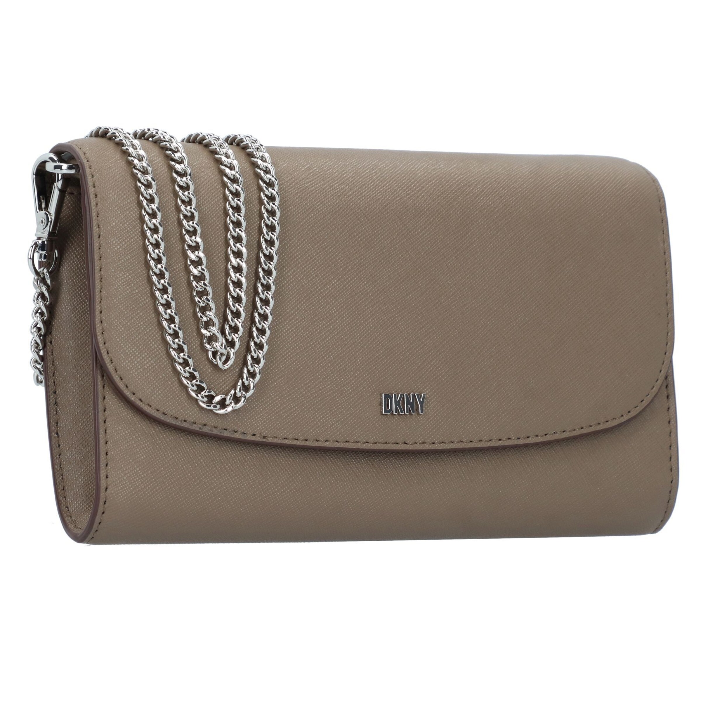 DKNY Clutch 'Sidney' in Brown