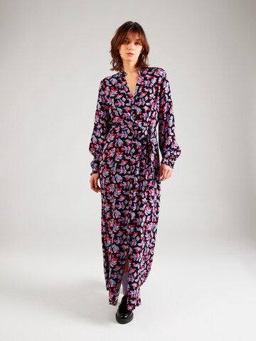 Fabienne Chapot Shirt Dress 'Dorien' in Black: front