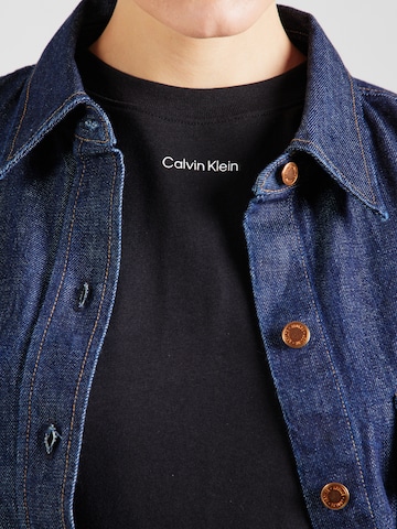 Calvin Klein Jeans Shirt '20s CLASSIC' in Zwart