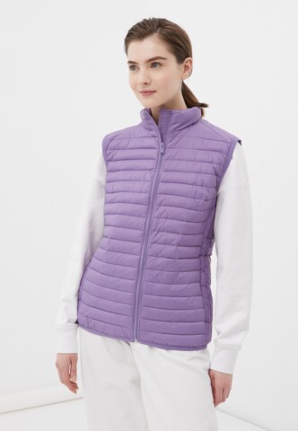 Finn Flare Vest 'Basic' in Purple: front