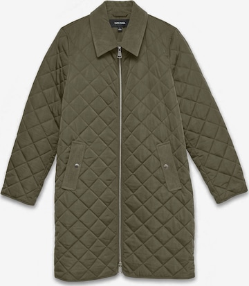 VERO MODA - Abrigo de entretiempo 'VMEMILIEJANE' en verde: frente