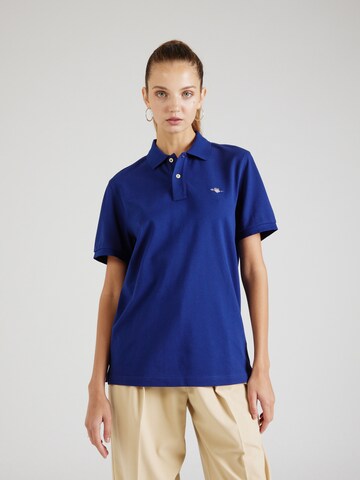 GANT - Camisa em azul: frente